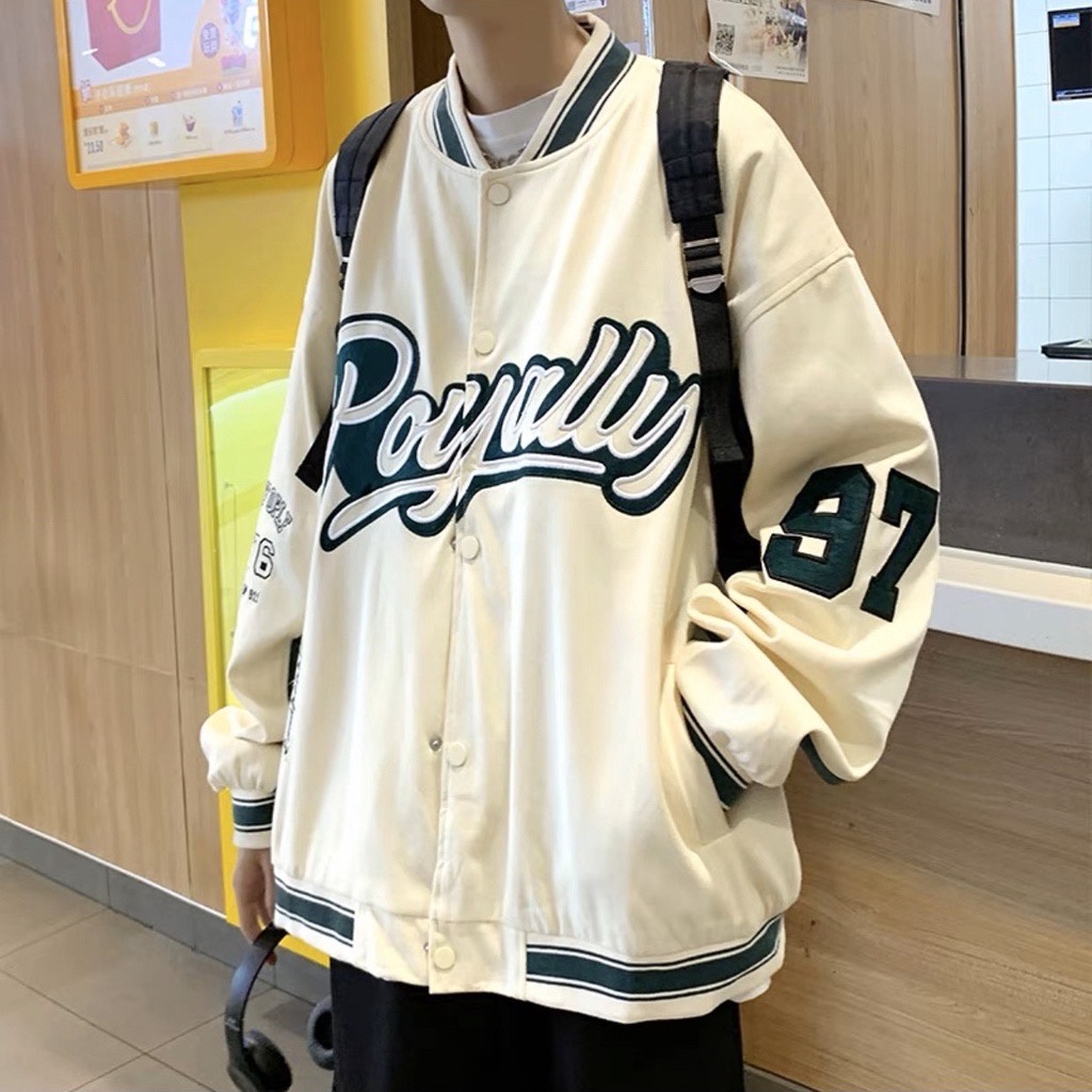 Áo khoác bomber áo bomber dáng vasity nam nữ royalty chất vải nỉ gió 2 lớp unisex MB016