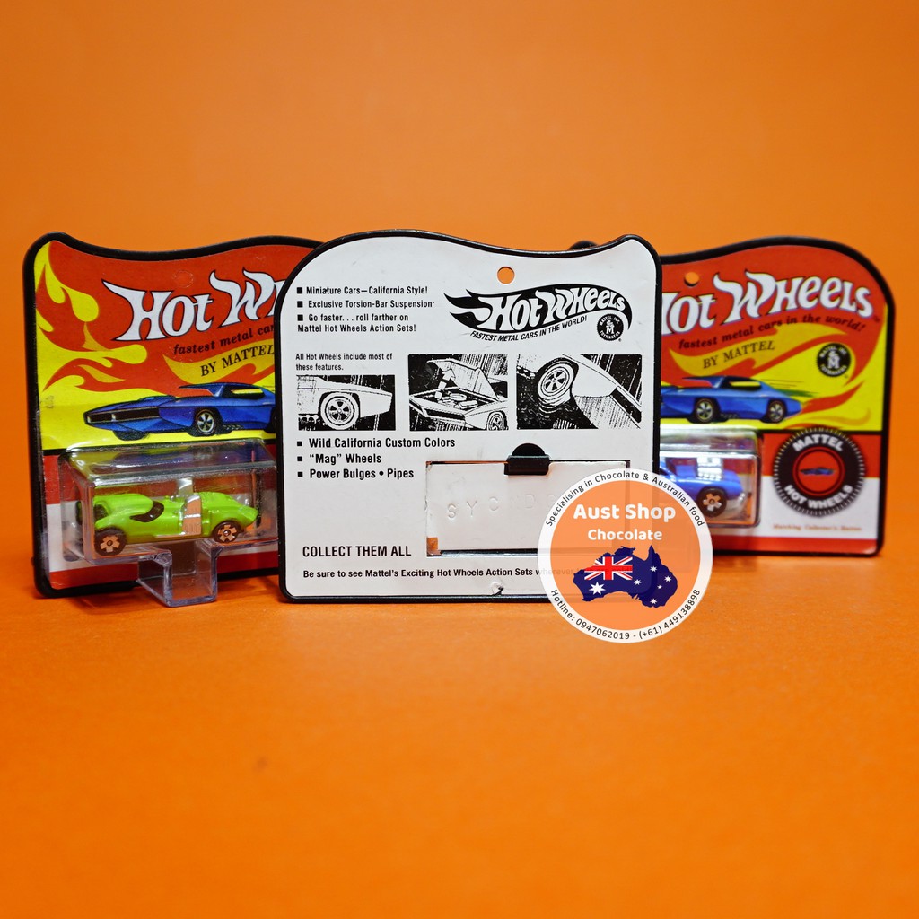 Mattel Hot Wheels Keyring - Móc khóa xe Hotwheels - Aust Shop Chocolate