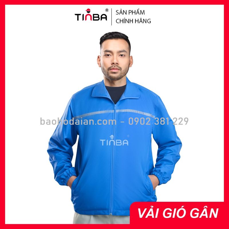 Áo khoác gió đồng phục bảo hộ Tinba 07