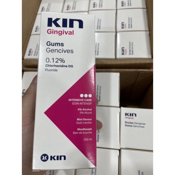 [Chính hãng] Nước súc miệng Kin Gingival Mouthwash diệt khuẩn 250ml