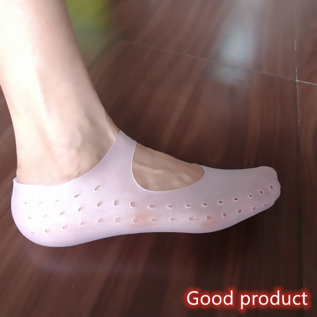 【In stock】 1 Pair Silicone Breathable Moisturizing Socks Heel Cracked Foot Protector Socks | BigBuy360 - bigbuy360.vn