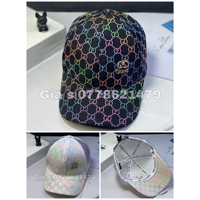 Nón kết in gg màu lưới cực đẹp thời trang