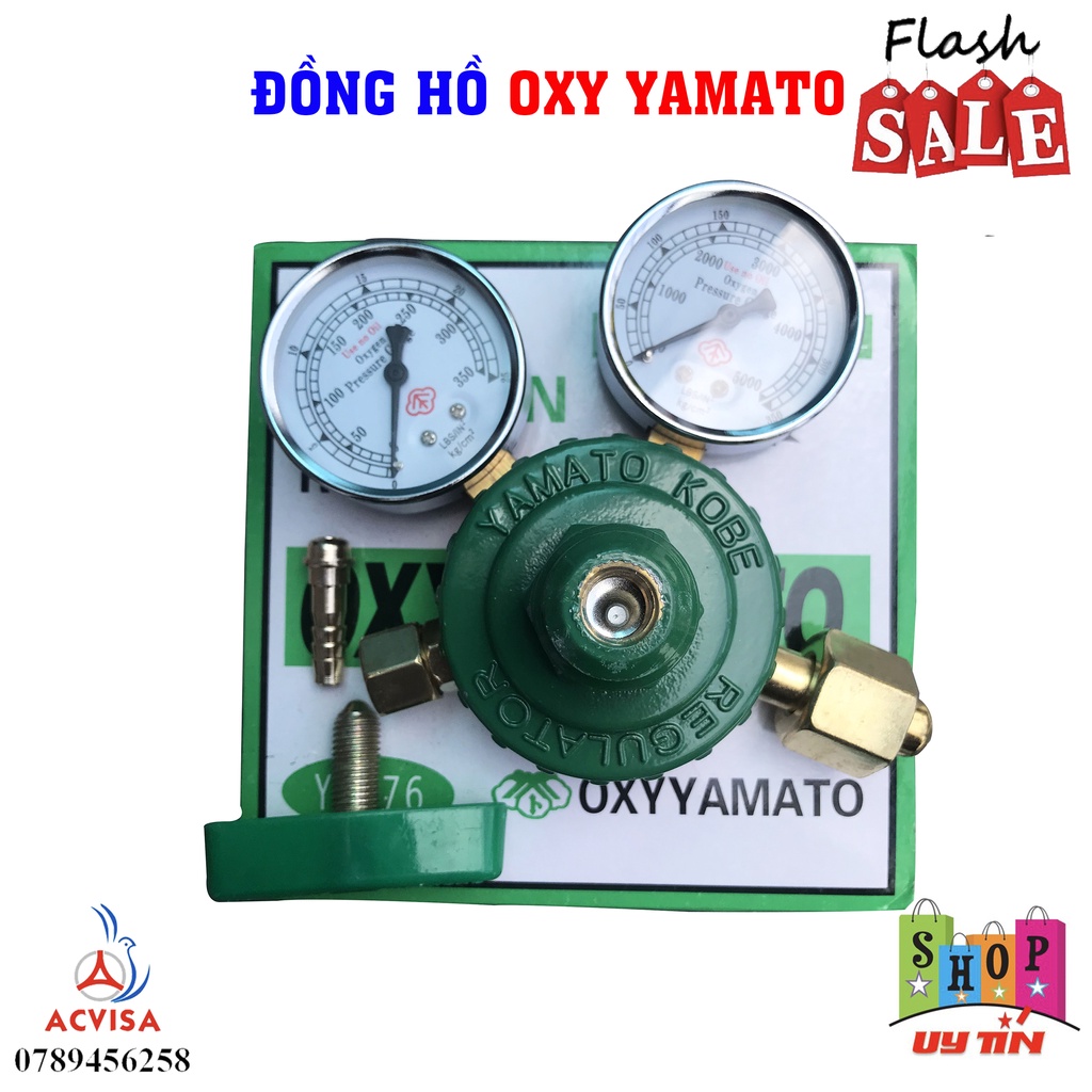 Đồng Hồ Gió Đá ( Đồng Hồ Oxy - Gas) Hãng Yamato