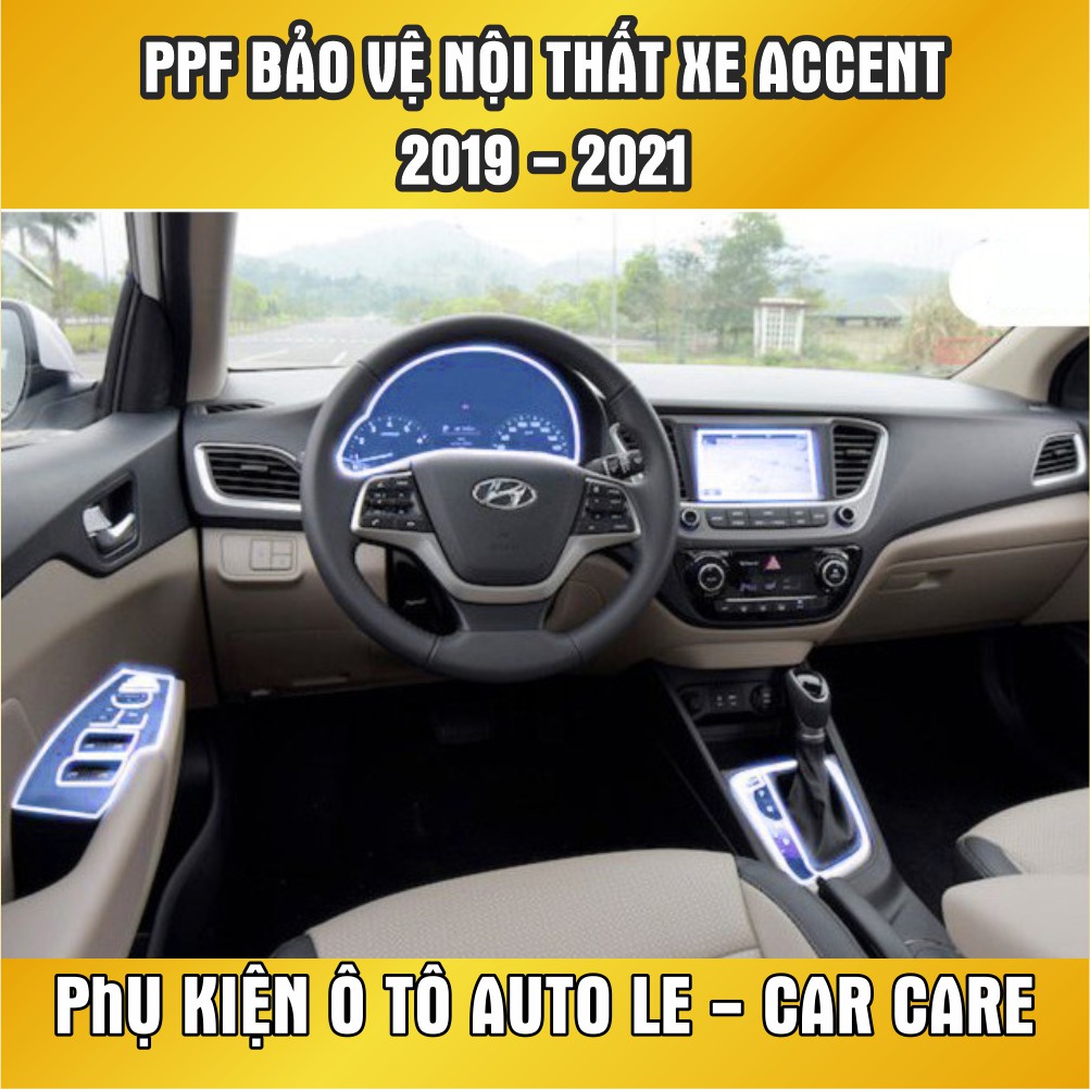 HYUNDAI ACCENT Phim PPF Dán Màn Hình Giải Trí Chống Xước Dăm Chống Bám Bẩn PPF Film ,Dán PPF xe ô tô