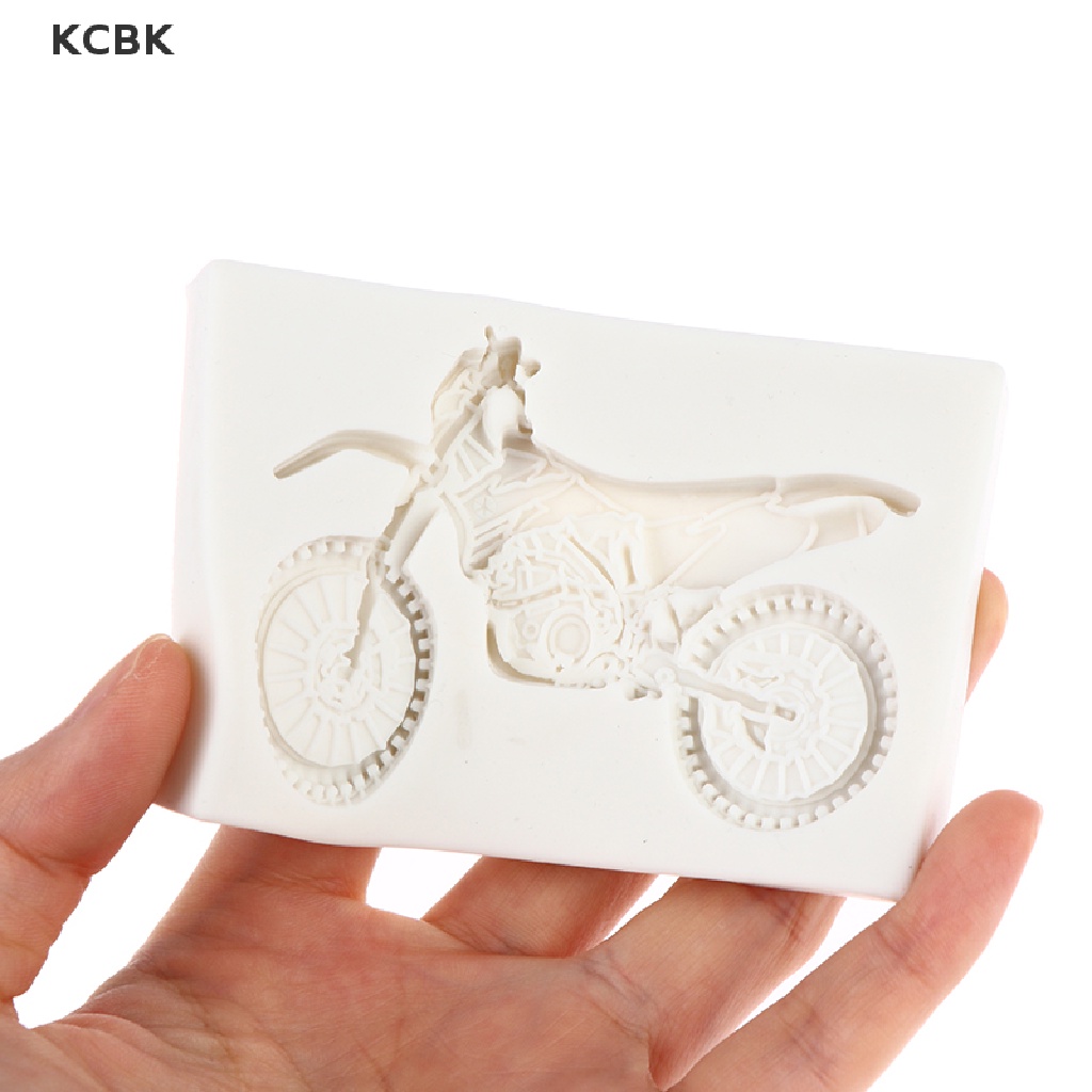 Khuôn Silicone Làm Bánh Hình Xe Mô Tô