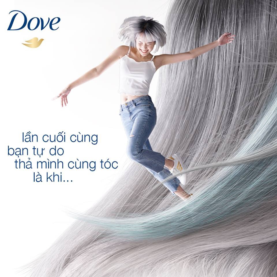 Kem Xả Dove Phục Hồi Hư Tổn 320g