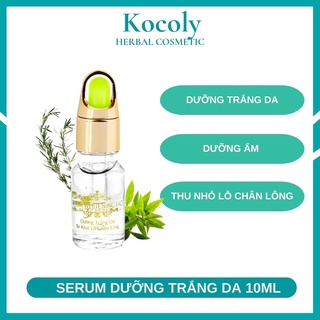 Serum dưỡng trắng da dưỡng ẩm thu nhỏ lỗ chân lông Kocoly 10ml