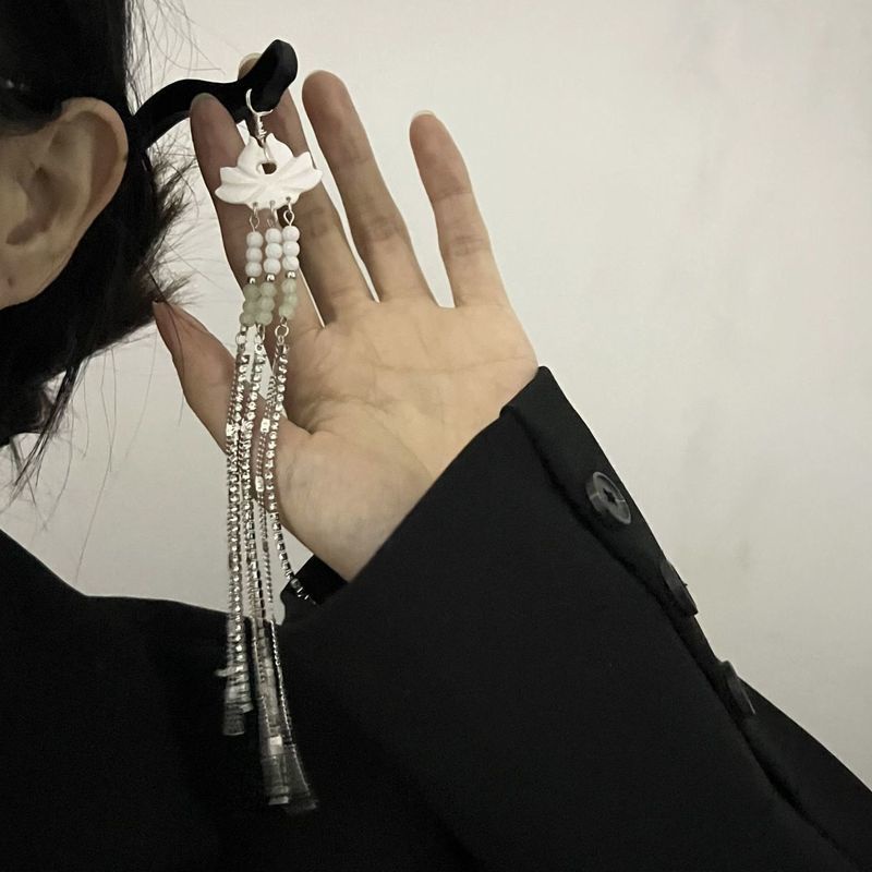 Trâm Cài Tóc Màu Đen Phong Cách Trung Hoa Cho Bé Gái