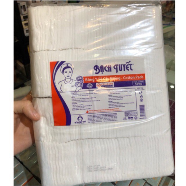 Bịch 0,5kg bông bạch tuyết cắt sẵn