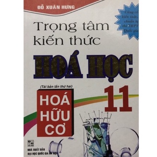 Sách - Trọng tâm kiến thức Hoá học 11: Hoá hữu cơ