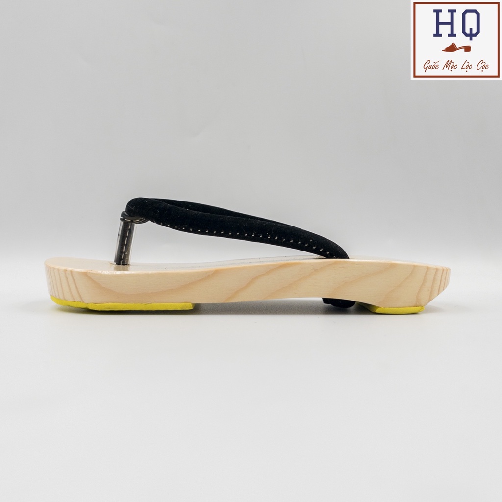 Guốc cho bé gái bé trai dép lê gỗ xỏ ngón Hội Đồng (size 7-9), guốc mộc quai kẹp áo dài, bà ba đi chụp ảnh diễn văn nghệ