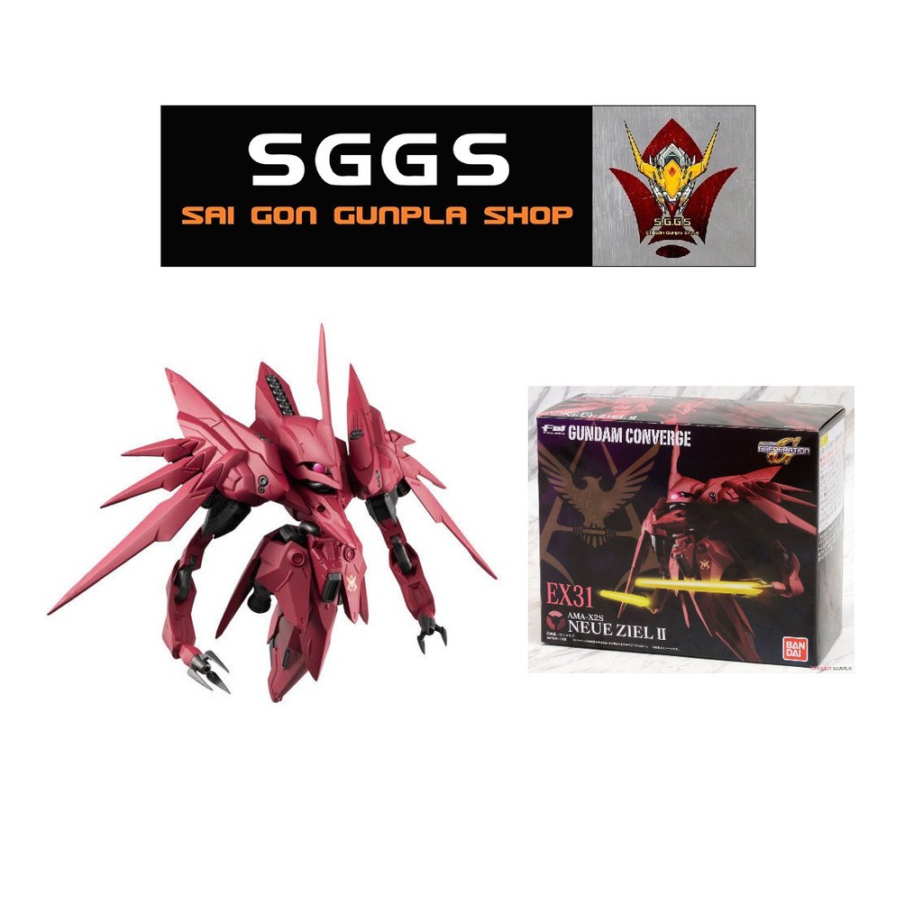 Mô Hình Gundam Converge EX31 Neue Ziel 2 Bandai Đồ Chơi Lắp Ráp