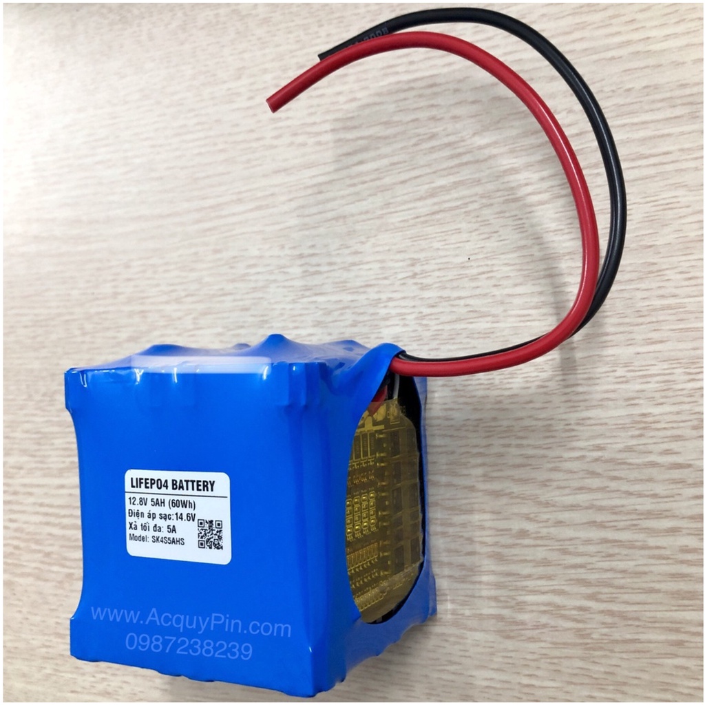 Pin Lithium sắt cho quạt tích điện siêu bền 12V 6AH