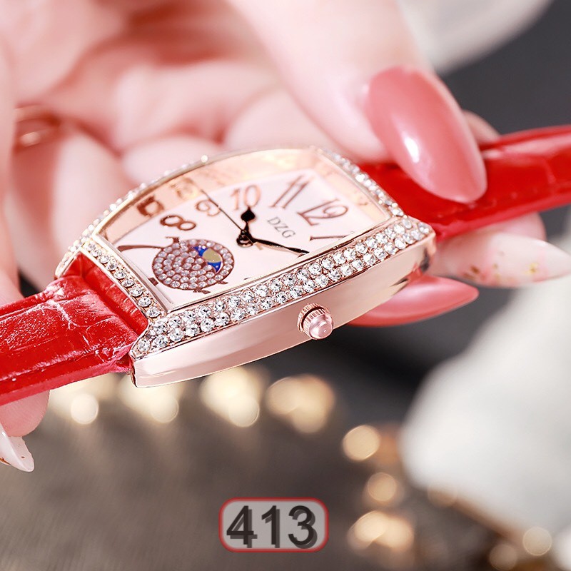 ĐỒNG HỒ NỮ DÂY DA DZG LUCATY 413 SANG CHẢNH CỰC HOT | BigBuy360 - bigbuy360.vn