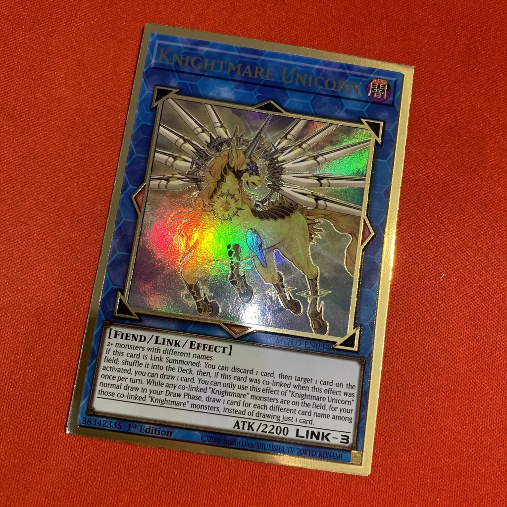 [EN]Thẻ Bài Yugioh Chính Hãng] Knightmare Unicorn