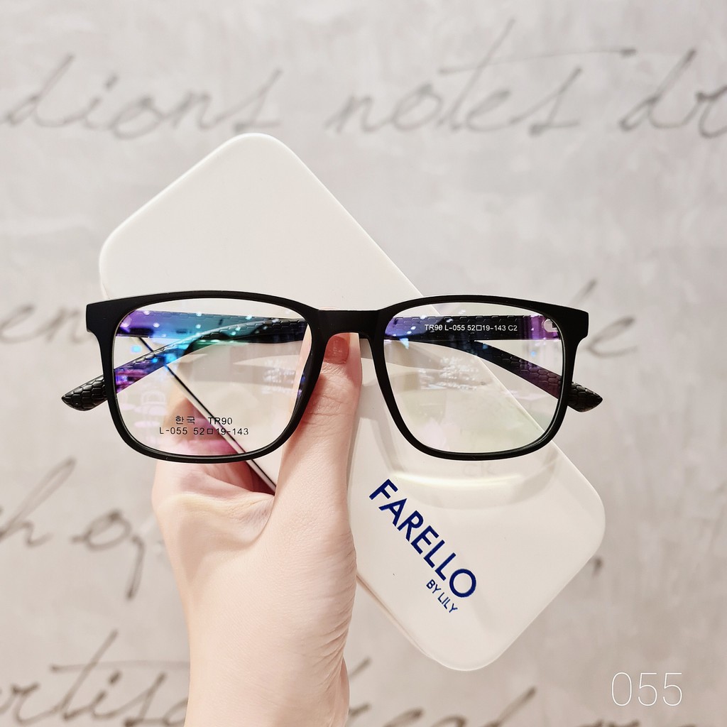 Gọng kính cận kim loại thời trang hàn quốc nam nữ Lilyeyewear 055 | BigBuy360 - bigbuy360.vn