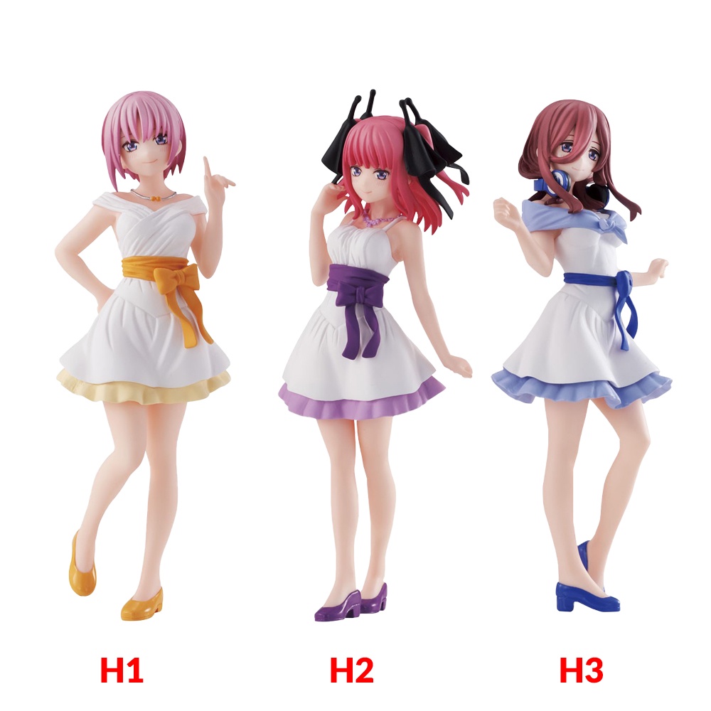 [Chính Hãng] Mô Hình Tĩnh Figure Bandai Gotoubun no Hanayome SS2 Vol.1 [FCH]