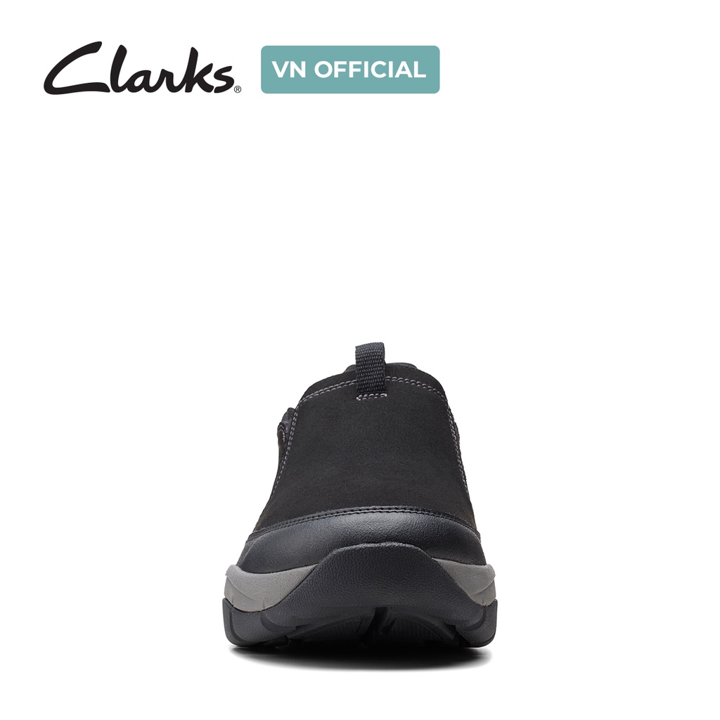 Giày Sục Nam CLARKS Ervin Low màu Đen
