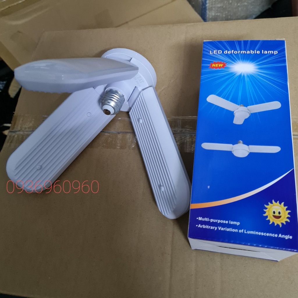 HOT - Bóng đèn cánh quạt led 45w siêu sáng - sáng đèn 3 cánh - bảo hành 12 tháng cam kết 1 đổi 1 | BigBuy360 - bigbuy360.vn