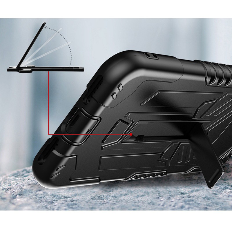 Ốp lưng Samsung M30s kiểu dáng giá đỡ siêu anh hùng cao cấp