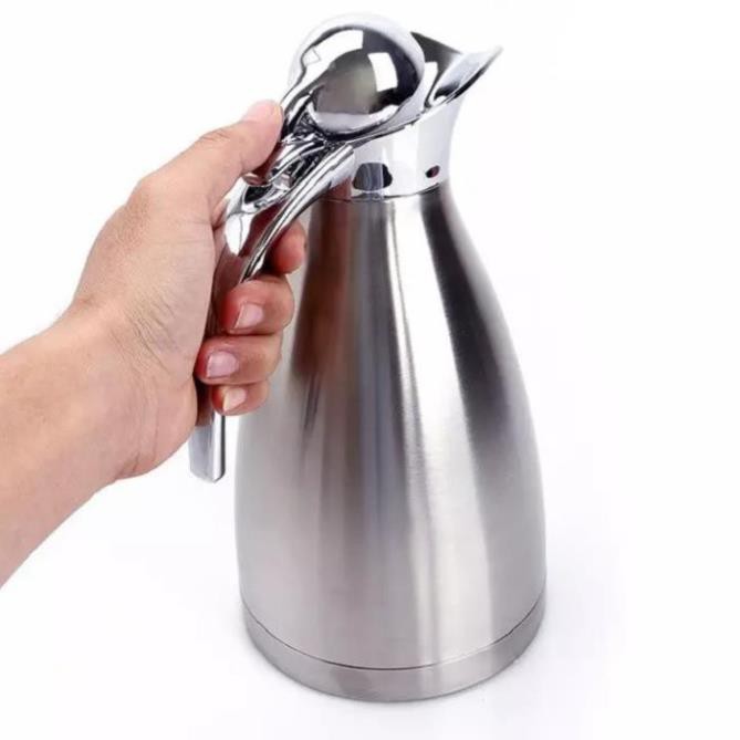 [Free] Ca giữ nhiệt inox Thái Lan cao cấp mỏ vịt (2L)