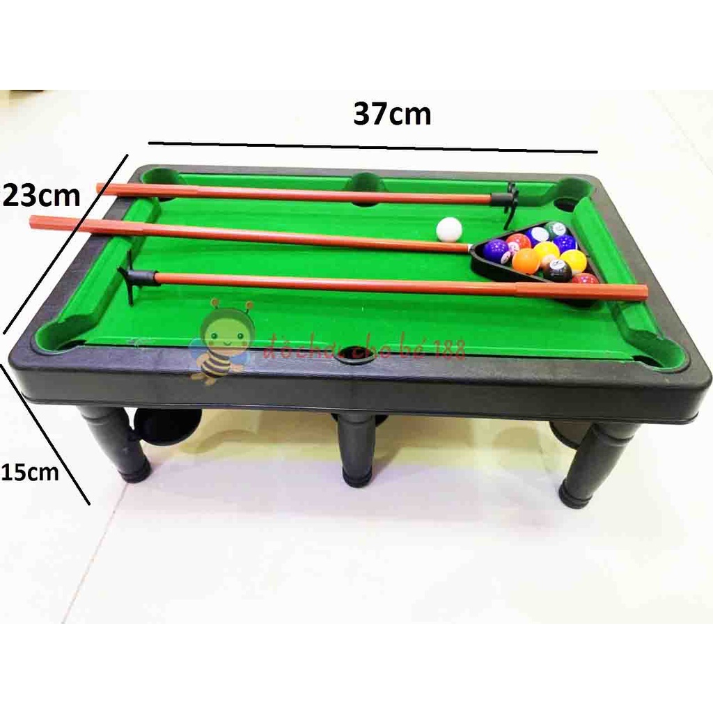 Bộ bàn bida mini ♥ Bàn billiards snooker mini đồ chơi giải trí dành cho bé