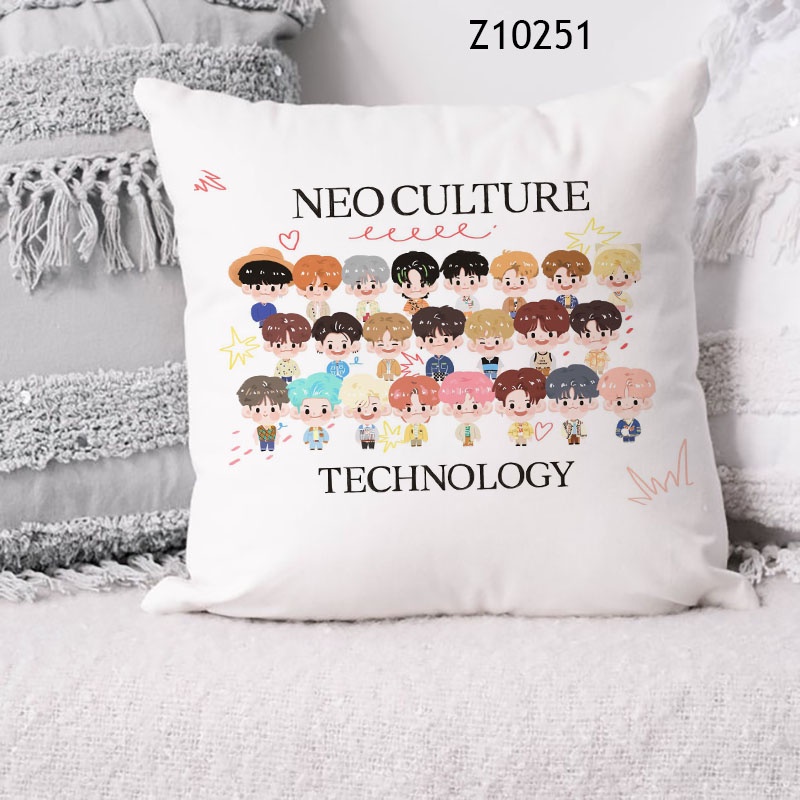 Nct 2020 Resonance Pt.2 Hàn Quốc Vỏ Gối Sofa Trang Trí Đệm Gối 45 * 45cm