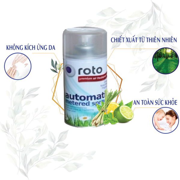 NƯỚC HOA XỊT PHÒNG ROTO 300ml-RT300