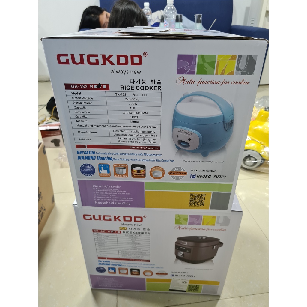 Nồi Cơm Điện CucKoo GK -182 1.8L Siêu To Cho Cả Gia Đình