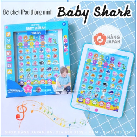 Đồ chơi mini tablet / ipad tablet thông minh Baby Shark cho bé