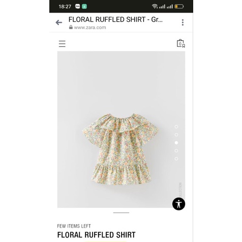 Zara Auth - Áo kiểu bé gái