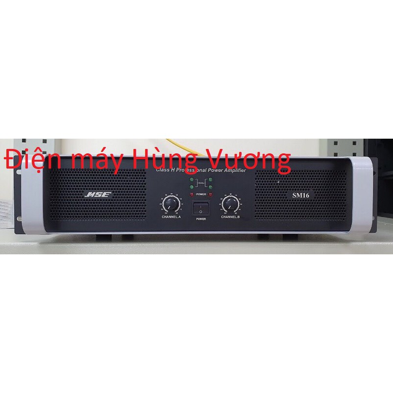 Cục đẩy công xuất MSE CA 16 chuẩn hãng SAO MAI quốc phòng sản xuất, 16 sò xịn,1200W, chât lượng cao, chơi Full 2 đôi bas
