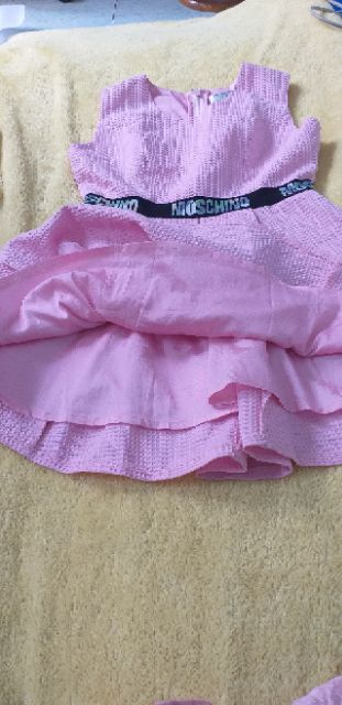 Đầm hai lớp phối eo