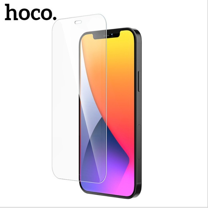 Cường lực Hoco G6 dành cho điện thoại iPhone 12pro Max, độ cứng 9H, hạn chế bám vân tay, cảm ứng nhạy