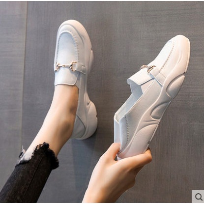 Giày lười nữ siêu xinh đế cao 3cm 2022