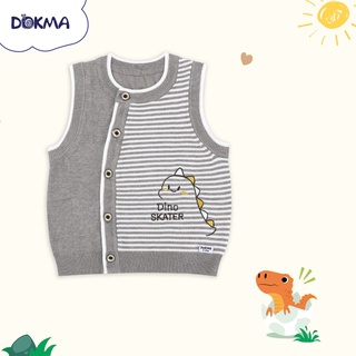 DA981 Áo len gile cài lệch Dokma (3-9M)