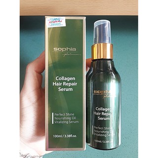 Tinh dầu dưỡng tóc phục hồi colagen sophia 100ml