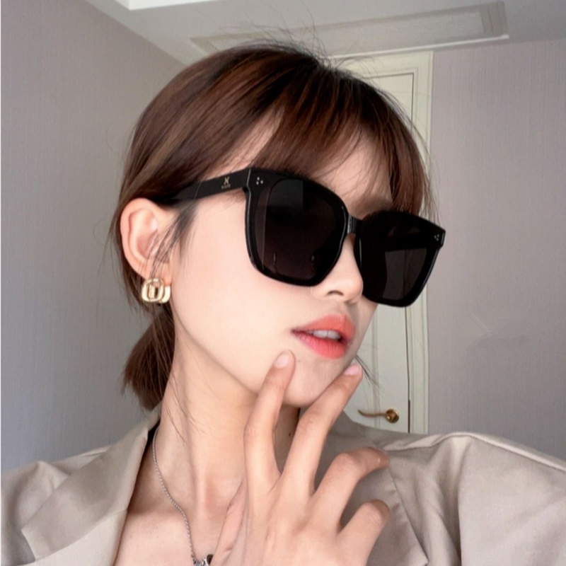 Kính mát phân cực We Flower gọng đen chống tia UV phong cách thời trang unisex