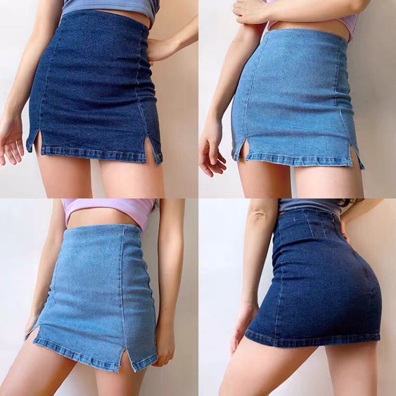Chân váy Midi Denim Skirt | BigBuy360 - bigbuy360.vn