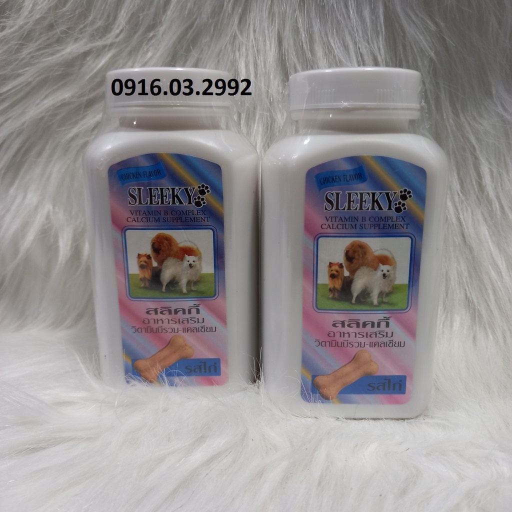 Vitamin cho chó mèo Sleeky bổ sung viatmin