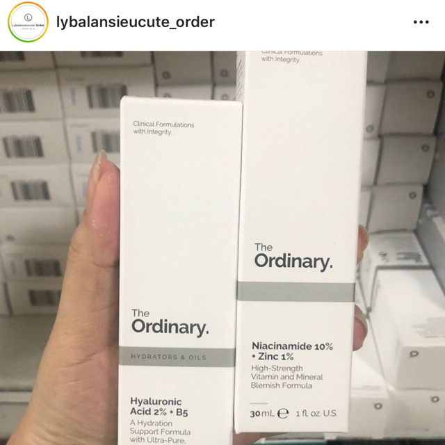 Serum The Or ZinC+B5 +3% phí shopee
