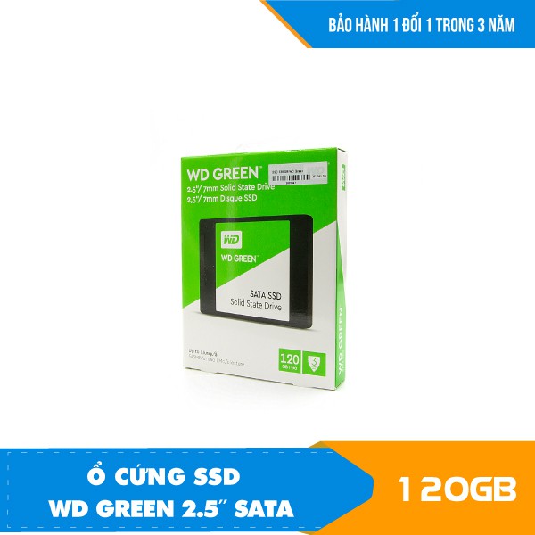 Hàng Chính Hãng - Ổ cứng SSD 120GB Western Digital Green | BigBuy360 - bigbuy360.vn