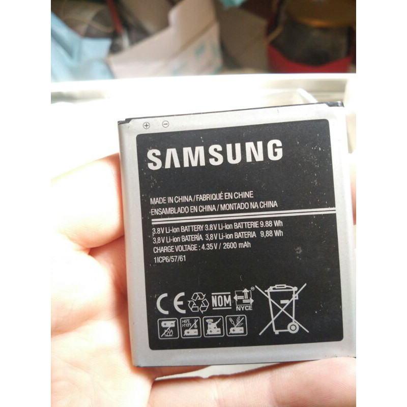 pin samsung EB-BG530CBE tháo máy