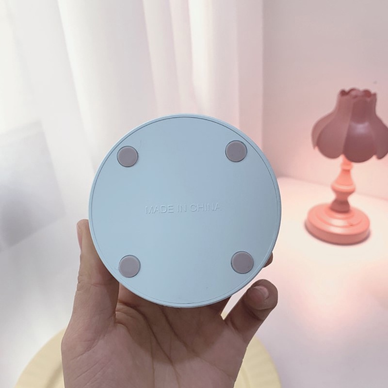 Đèn ngủ để bàn ba tốc độ hình lá sen mini dễ thương sáng tạo lãng mạn cho phòng ngủ