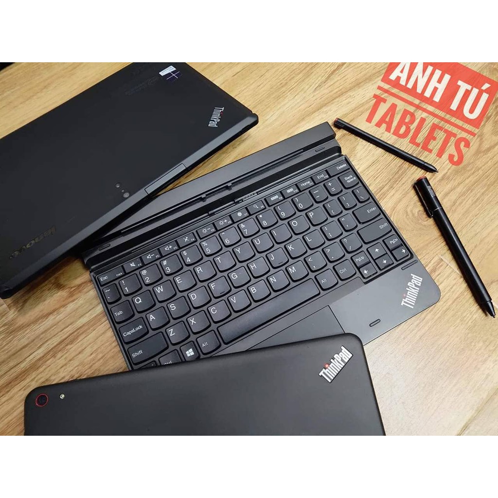 [Mã ELHAMS5 giảm 6% đơn 300K] [Win10 + Bút Wacom] Máy tính bảng 2 in 1 Lenovo Thinkpad 10 4GB RAM.