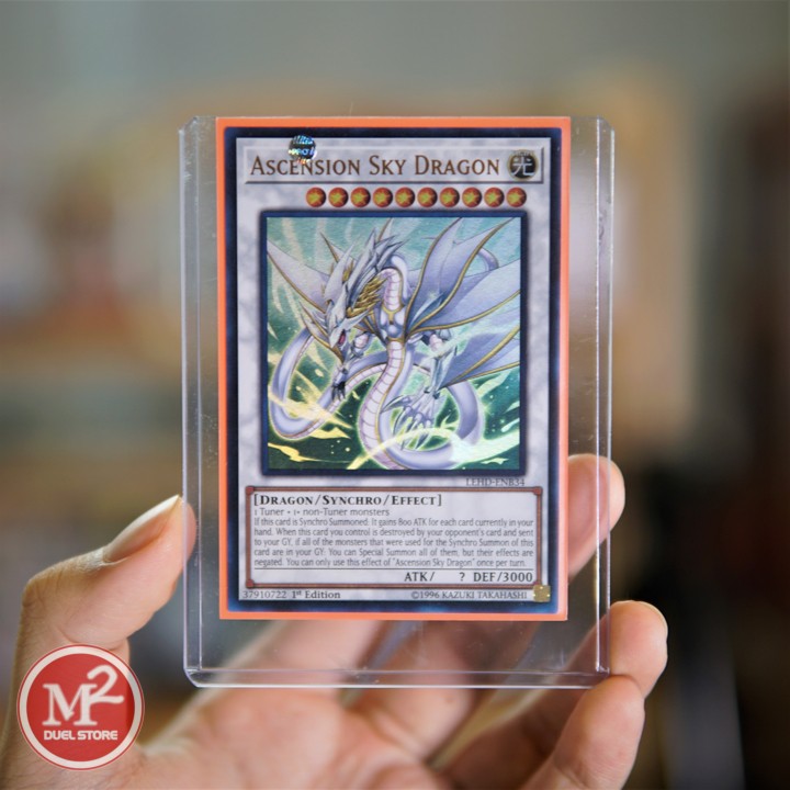 Thẻ bài Yugioh Rồng thần Ascension Sky Dragon LEHD-ENB34 - Độ hiếm ULTRA RARE - Bảo quản M2SCCQ-LITE