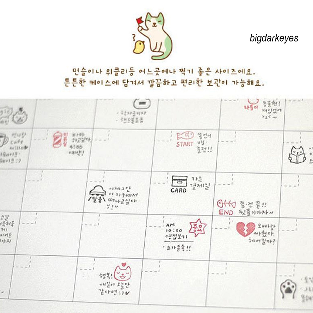 Bộ 40 Khuôn Đóng Dấu Bằng Gỗ Mini Với Họa Tiết Hoạt Hình Dùng Trang Trí Sổ Tay