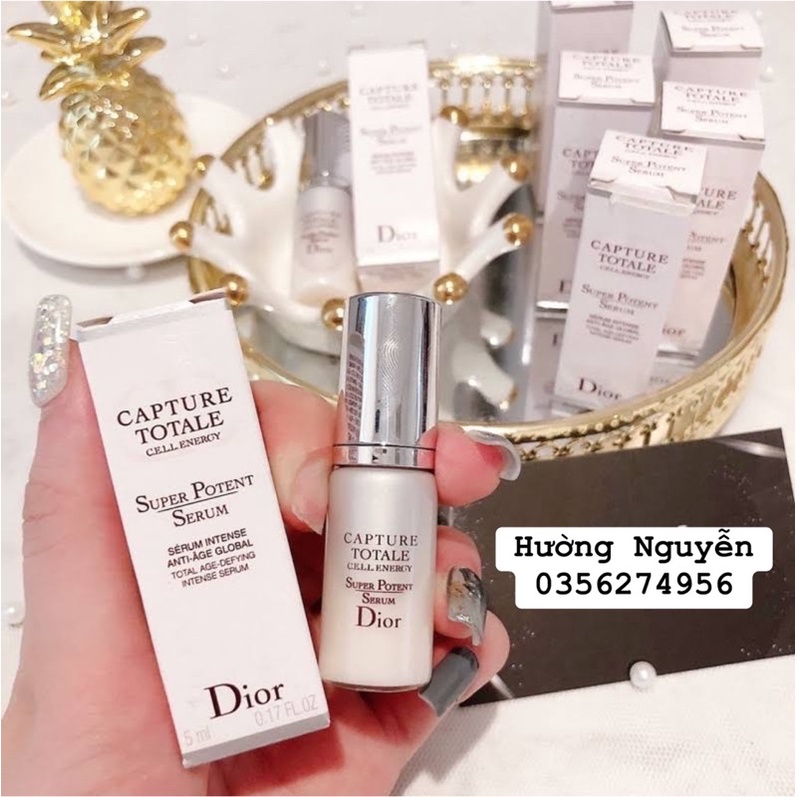 Tinh Chất Tái Tạo Da 𝐃.𝐈𝐎𝐑 𝐂𝐚𝐩𝐭𝐮𝐫𝐞 𝐓𝐨𝐭𝐚𝐥𝐞 𝐒𝐮𝐩𝐞𝐫 𝐏𝐨𝐭𝐞𝐧𝐭 5ml Fullbox