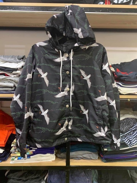 Áo khoác gió nữ F21 hàng xuất dư