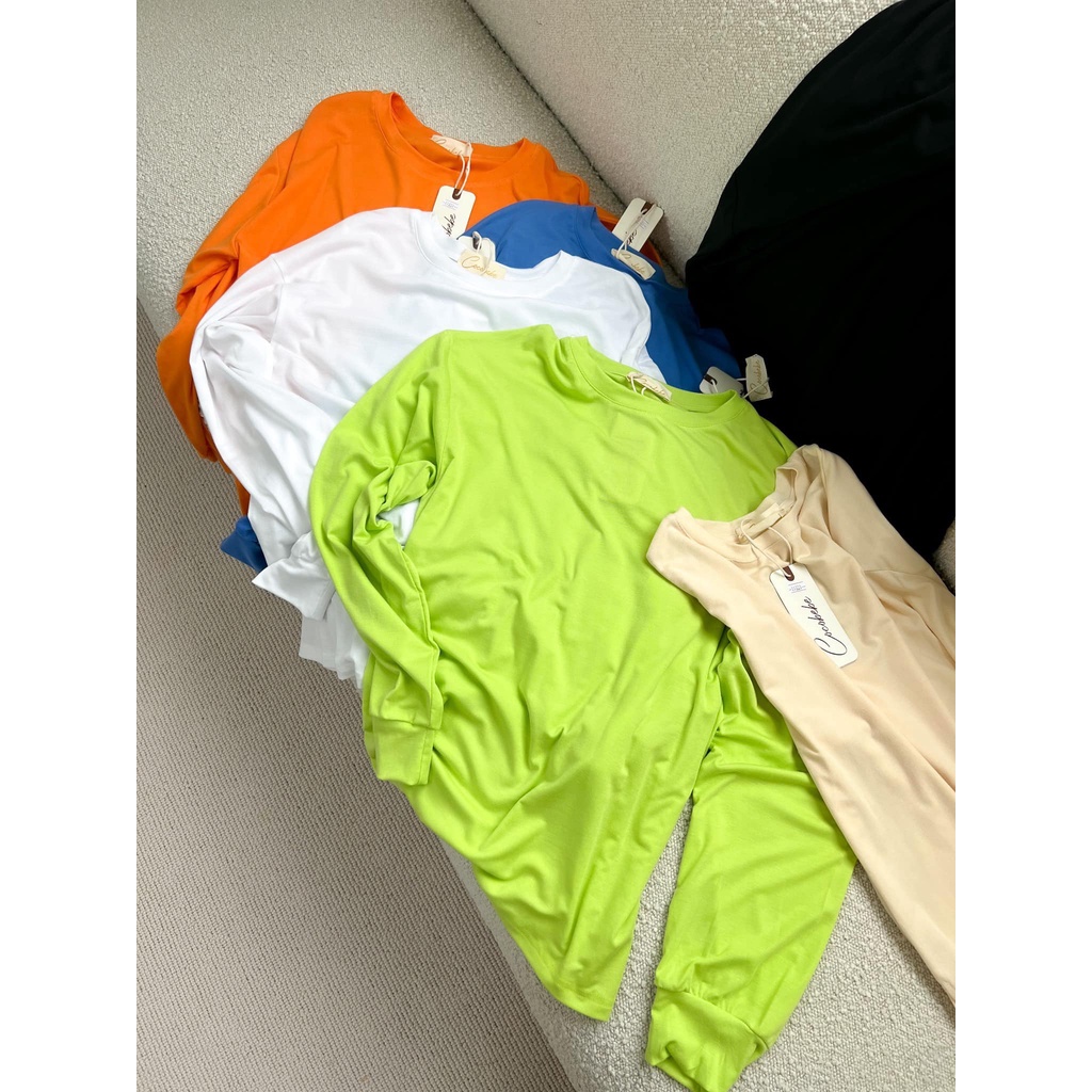 Áo thun td trơn color